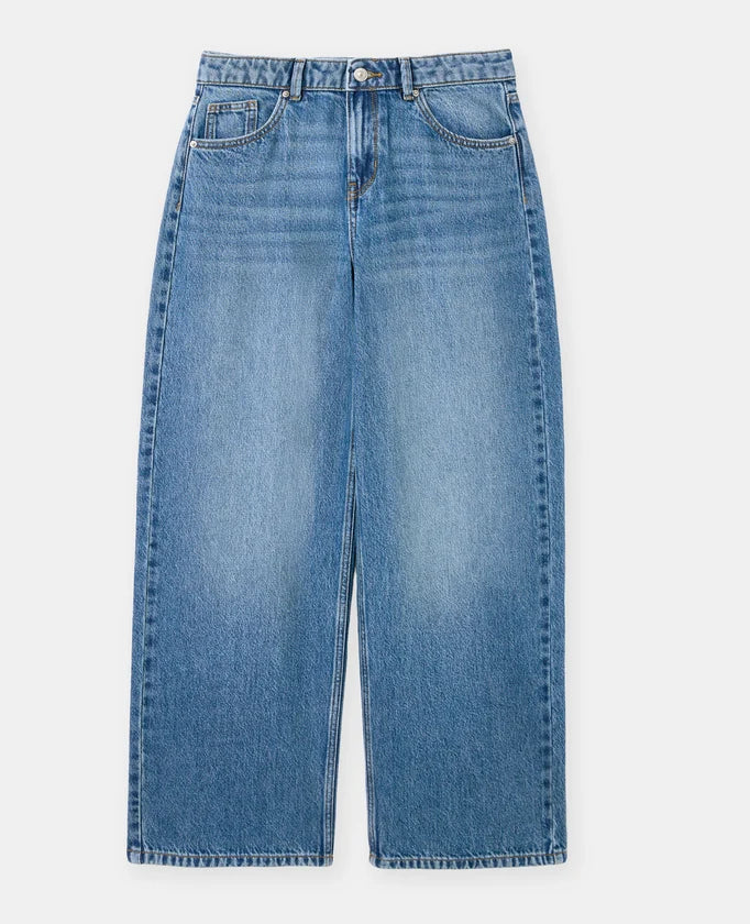 Jean star taille basse avec étoiles