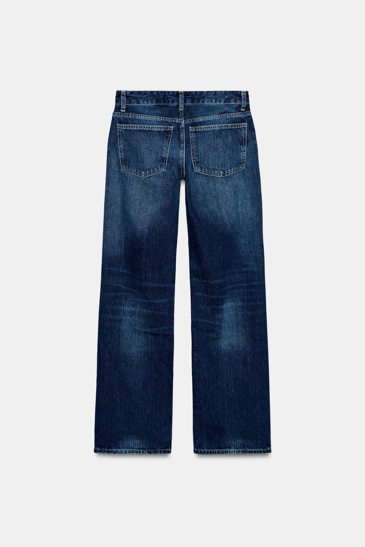 Jean wide taille basse