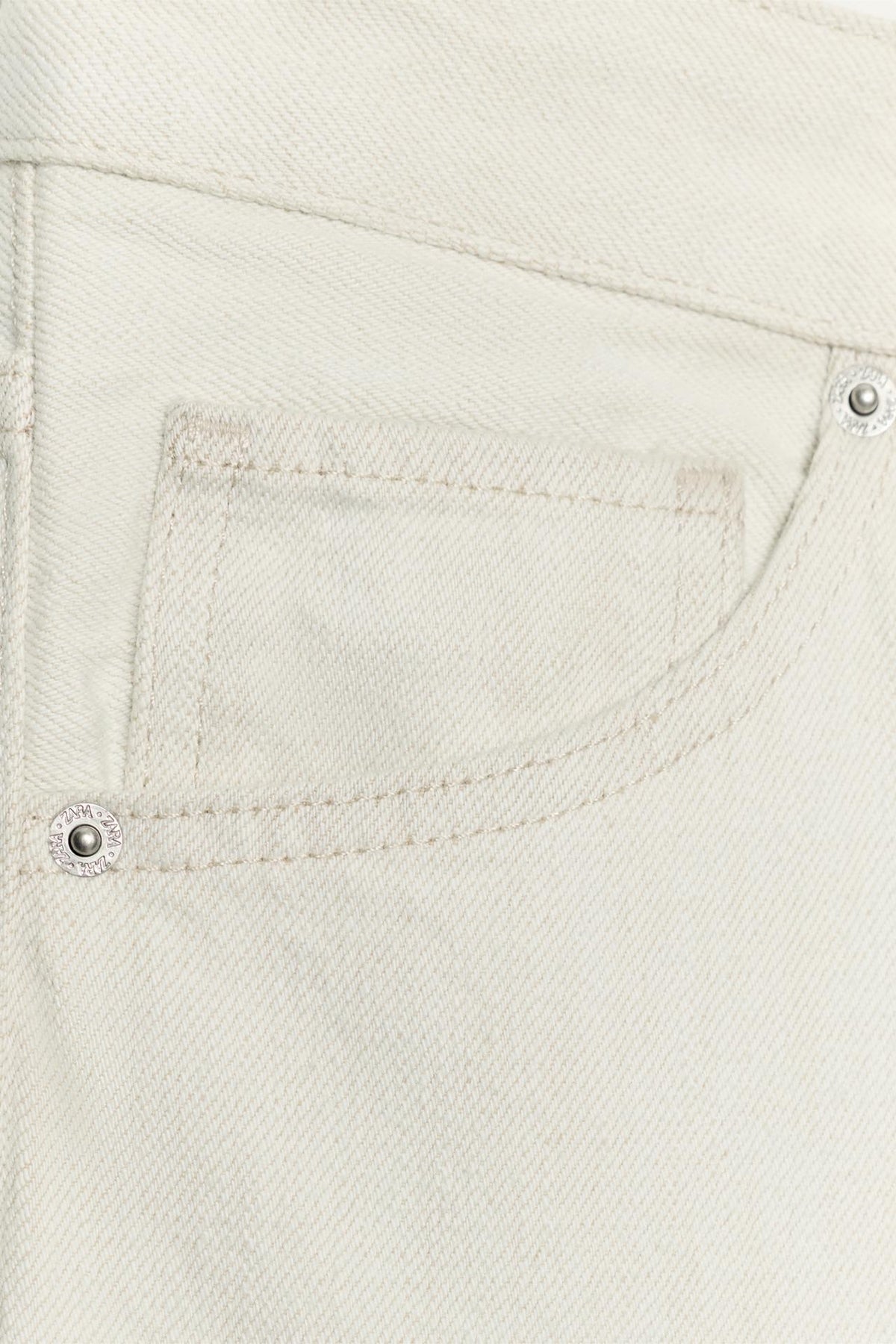 Jean baggy taille mi-haute
