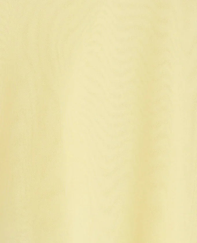 Top asymétrique Jaune